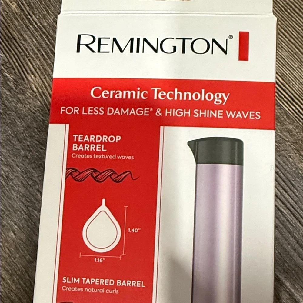 Remington Lavender and Black Curling Wand